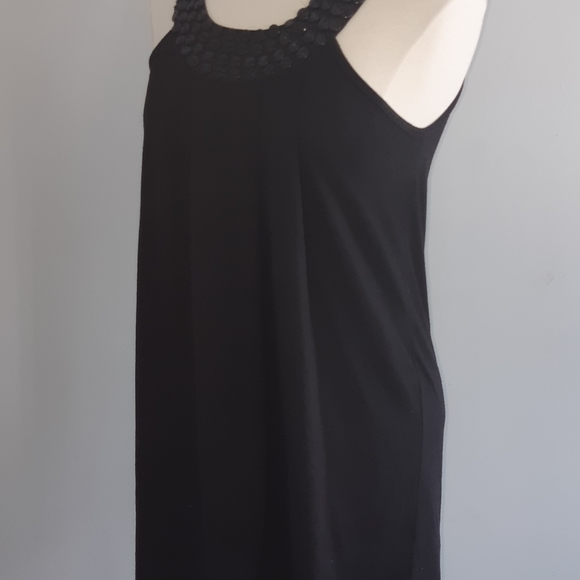 Oxmo sexy mini sleeveless black dress size S - Picture 8 of 15